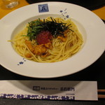 五右衛門 - ウニといくらの醤油オリーブオイル