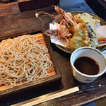 青山 川上庵 - 青山川上庵(天せいろ(上))