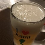 名鉄 太田川駅前 大衆酒場 サンヂカラ - 生ビールで乾杯！