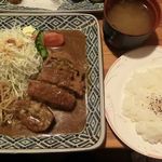 遊食飲ゆかわ - 和牛ミンチチーズカツ　９８０円　2017.11.21