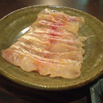 ぐじ(甘鯛)の造り。