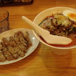 かつぎや - 排骨坦々麺