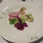 デュオ フルシェット - 前菜盛り合わせ