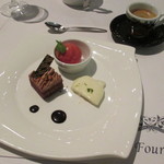 デュオ フルシェット - デザート盛り合わせ