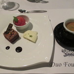 デュオ フルシェット - デザート盛り合わせ