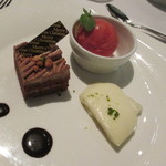 デュオ フルシェット - デザート盛り合わせ