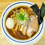 手打式超多加水麺 ののくら - '17.12特製醤油