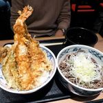 俺のそば - 俺の天丼880円＋ミニそば200円