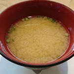 豊鮨 - しじみの味噌汁