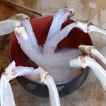 いけ活かに 竹林 - 蟹刺身