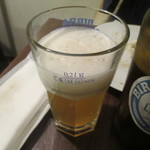 アッツケ ピッツァ - モレッティ　ラ　ビアンカ