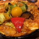 野菜を食べるカレーcamp - 野菜いっぱい