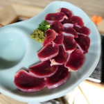 ろばたやき山ろく - 砂ずり刺身