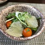 かたつむり - メロゴールドのサラダ