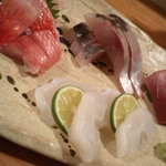 魚縁 - お刺身盛り合わせ