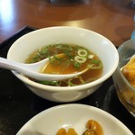 昇竜苑 - スープ（日替わりランチ）