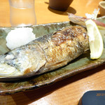 紋や - いわしの塩焼き