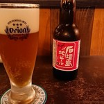 Shima Yasai Kafe Ri Harou Bichi - 地ビールは３種類。バイツェンいただきます。