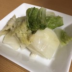 Izakaya Otaru - この季節限定山東菜浅漬け