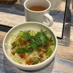 Sousaku Baru Atashinchi - サラダ　スープ