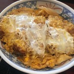 和風レストラン まるまつ - かつ丼アップ