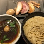 煮干し中華そば一燈 - 特製淡麗煮干し細つけ麺