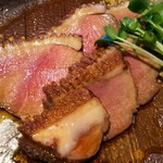 手打ちそばと朝宮茶の店 黒田園 - 合鴨ロースト