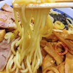 中華そば べんてん - 麺リフト①