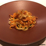 カーサ・デル・チーボ - 桜海老とトピナンブールのフリットのバベッテ