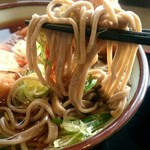 Sakae Pa-Kingu Eria (Kudari) Fu-Do Ko-To - 蕎麦はよく見ると、太さがまちまちの手切り風。