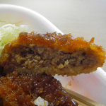 かつや - 断面図　肉汁が美味しそうです＾＾