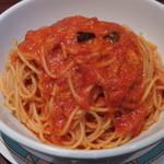 Kapurichoza - トマトとニンニクのスパゲティ