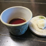 土家 - 29年12月　辛味大根、つけ汁