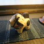 土家 - 29年12月　張り子犬とおかめ面