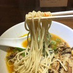 雨は、やさしく - 麺はこんな感じ