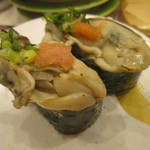 回転寿司 たいせい - 大粒蒸し牡蠣