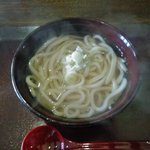 いりこぶ家 - かけうどん（中）