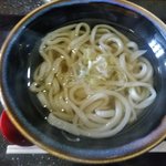 いりこぶ家 - かけうどん（小）