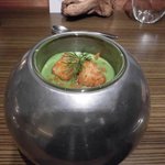 IL TEATRINO DA SALONE - ブロッコリーのズッパと帆立（2017.11）