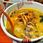 麺処 あす花 - '17.10[限定]カボチャの味噌白湯