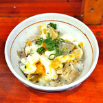 麺処 あす花 - '17.12マヨ玉まかない丼