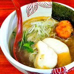 麺処 あす花 - '17.12[限定]燻しおえびそば