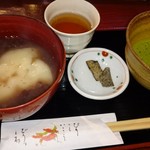 茶の湯の館 方丈庵 - ぜんざい 抹茶付