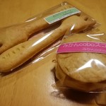 はつたもの - おからフォーク、みかんcoboスコーン