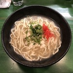 居酒屋りょう次 - ★★★☆☆ ゆし豆腐そば，750円。