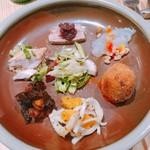 ラ グリーリア - 前菜盛り合わせ