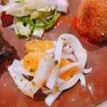 ラ グリーリア - ヤリイカとオレンジのマリネ