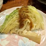 関東風串焼・焼鳥 忠孝 - キャベツステーキ