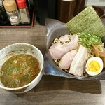 麺匠　たに鶏 - つけ麺 つけ汁の粘度はあまり高くありません。