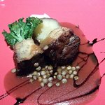 ニューヨークバー・シャンパンダイニング - フルーツのミルフィーユとキャラメルアイス